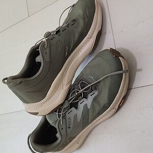 Hoka Transport Gortex Sneaker Tennis Shoe Hiking Outdoors Vibram Sole Men's 12.5